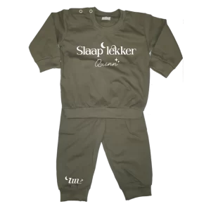 Pyjama ‘Slaap lekker’ met naam | Bedrukte babypyjama & kinderpyjama (kopie)