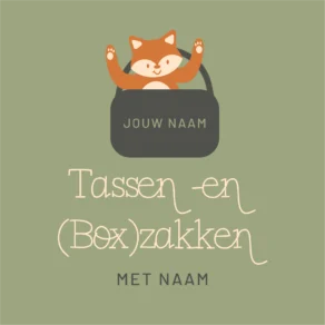 Tassen en boxzakken met naam