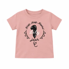 Verjaardagsshirt met Naam en Leeftijd | Eerste verjaardag baby