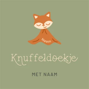 Knuffeldoekje met naam