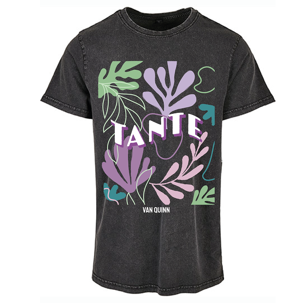 tante-shirt-coral-design-zwart